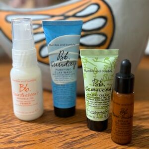 Bubble and Bumble hair care set travel trial